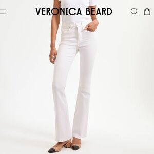 Veronica Beard Beverly skinny flare high rise 27